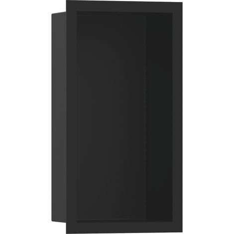 hansgrohe XtraStoris Nicho de pared individual negro mate con (1/5)