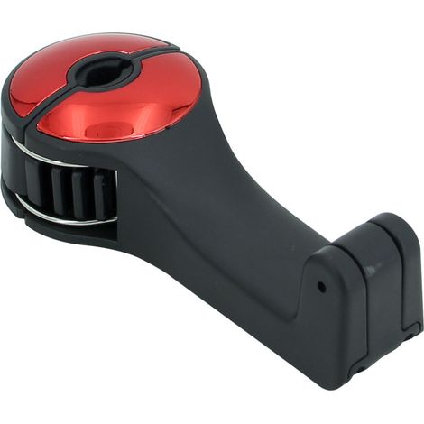 Support de téléphone 2 en 1 pour appuie-tête de voiture, rouge, neuf (1/4)