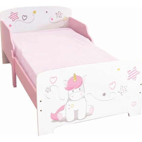 Fun House Licorne lit 140x70 cm avec lattes pour enfant (1/2)