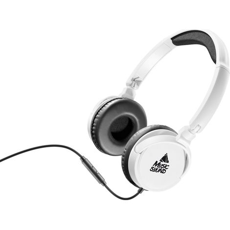 Music Sound Color Foldable Jack 3.5 Cuffie on-ear a filo, con connettore Aux 3.5 e microfono (1/4)