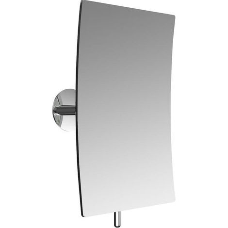 Miroir adhésif carré. 3-fois chromé