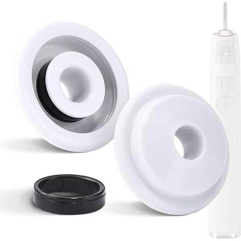 Joint d'étanchéité pour brosse à dents électrique - Lot de 2 joints en caoutchouc améliorés pour Philips HX751v HX9340 HX6810 HX993L HX99XX Series (1/5)
