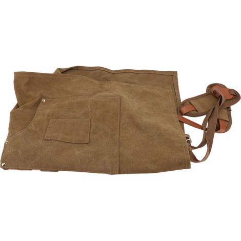 Tablier à Outils en Toile Imperméable avec Poches Magnétiques et Sangles Réglables pour les Grillades du Chef Menuisier (1/5)