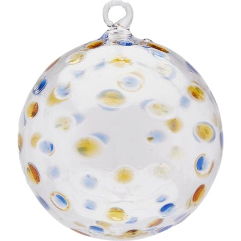 Pallina per albero di Natale trasparente, in vetro, Ø 10 cm
