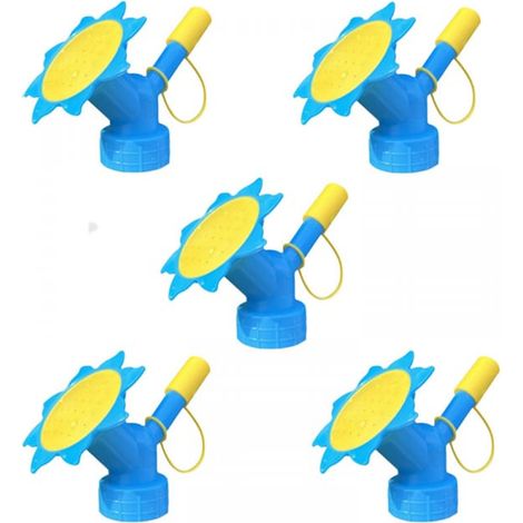 5Pcs Garden Arrosage Buse existent 2 en 1 pour Sun Flowers, Arrosoir, Succulent Irrigation Tools-bleu (1/5)