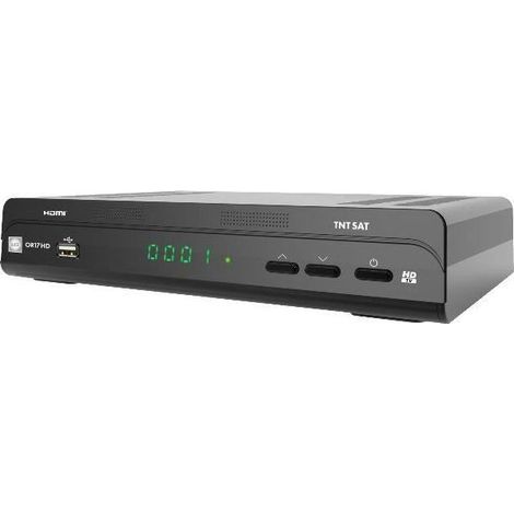 Décodeur satellite - TNTSAT - HD - Enregistrement USB - Time Shift - Transfert de données (1/4)