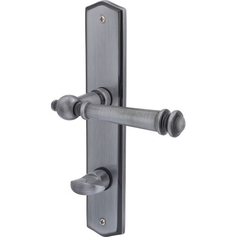 Alpertec Langschildgarnitur MountBlance 78mm Türgriff Türdrücker Drückergarnitur