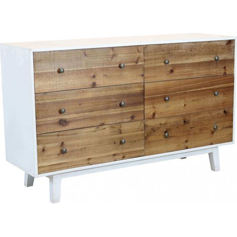 Cassettiera con sei cassetti in Legno cm 146x45x90 - LUKE (1/5)