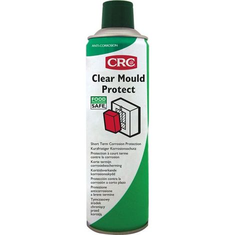 Inhibiteur de corrosion transparent de courte durée, Protection moules et outils de moulage CRC 500 ml ( Prix pour 1 )