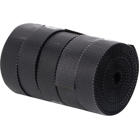 5 x bande velcro auto-agrippante adhésive 1.5m pour rangement câbles fils maison bureau gris noir (1/5)