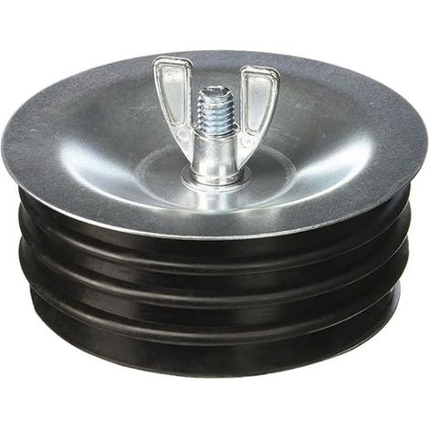 Couvercle de Nettoyage de Vidange de 4 Pouces Bouchon de Tuyau D'Expansion Utilitaire Bouchon de Tuyau D'Égout Convient à la Plupart des Tuyaux Bouchon de Tube D'Expansion (1/5)