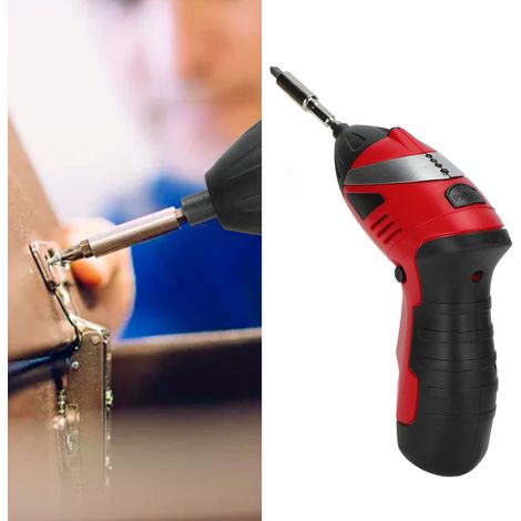 Perceuse électrique rechargeable au lithium-ion SK-8048 4,8 V, ensemble de tournevis électrique multifonctions (1/5)