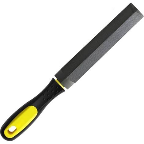 Râpe d'élagage en acier à dents fines pour menuiserie, 6 pouces (1/2)