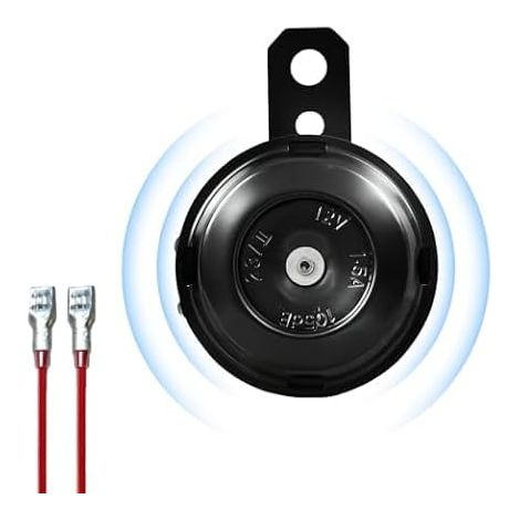 Klaxon Moto 12V,Klaxon Moto Avertisseur Motocycle Universel Horn (1/5)
