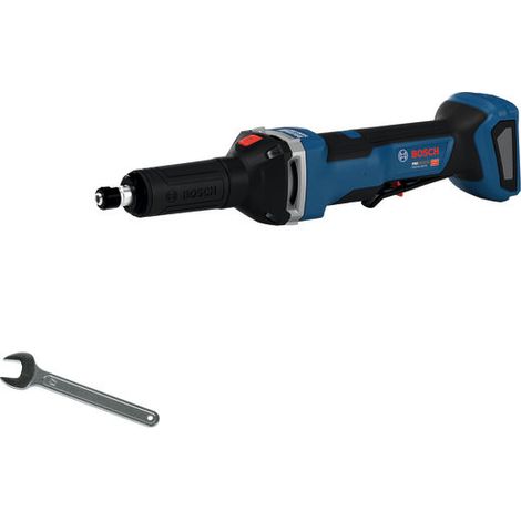 Meuleuse droite sans fil Bosch GGS 18V-28 LPS, sans batterie ni chargeur, dans son carton (1/5)