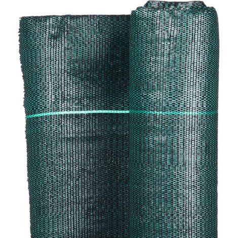 Tessuto di pacciamatura paesaggi verdi, 1 x 10 m, trattato anti UV, 100 g/m² - Telo da giardino anti erbacce (1/4)