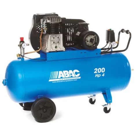 Compresseur d'air à piston de 200 litres triphasé de 4 CV ABAC (1/3)