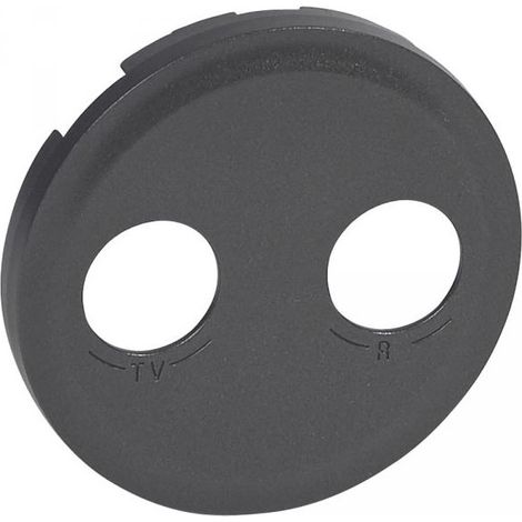 Legrand 067983 - Radkappe Céliane - TV-R-Buchse - Graphit