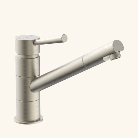 Robinet cuisine Schütte CORNWALL bec droit inox (1/5)