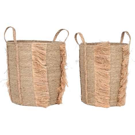 Cesta Set 2 Seagrass 42X42X58 Natural (1/4)
