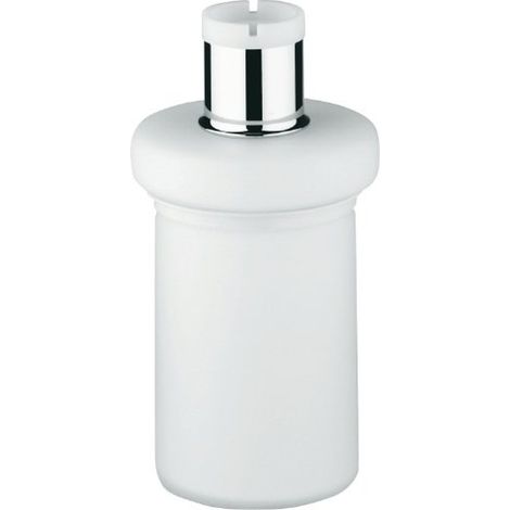 GROHE Flacone di ricambio 40179 per dispenser sapone cromo, 40179000 (1/3)