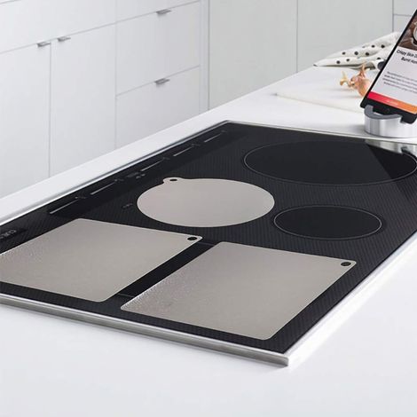 Induktionskochfeldmatte, rutschfeste Schutzmatte für elektrische Kochfelder, wiederverwendbare Kochfeldmatte (1/5)
