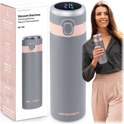 Vakuum-Thermoskanne 450 ml BD-786 grau (1/5)