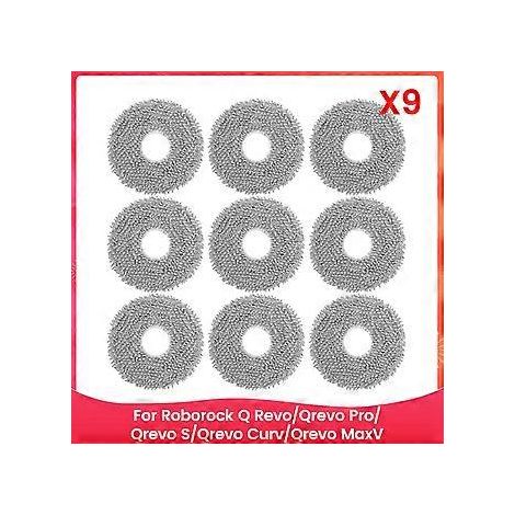 Chiffons de nettoyage de rechange pour les aspirateurs robots Q / Qrevo Pro / Qrevo S / Qrevo Curv / Qrevo MaxV (1/5)