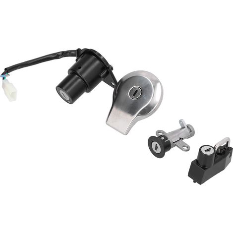 Kit 2 clés serrure réservoir carburant couvercle allumage pour Yamaha VIRAGO XV125 XV250 XV535 (1/5)