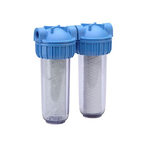 Dipra – Station anticalcaire AQUACLEAR ECO – Filtration 25µ – Débit 1000 L/h – Conformité sanitaire ACS – Corps en polypropylène