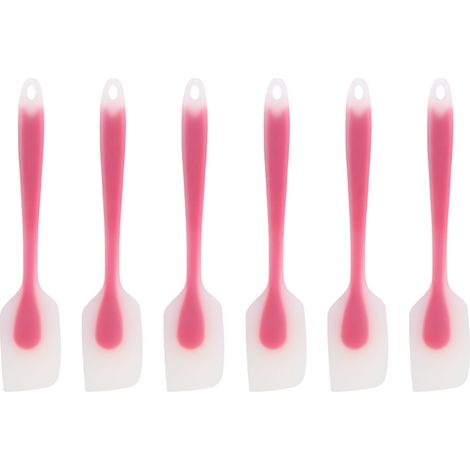 Ensemble Ustensiles Cuisine Silicone - Spatule Resistante Chaleur - Poignee Ergonomique Acier Inoxydable - Pour Cuisson Et Patisserie - Lot De 1 (1/5)