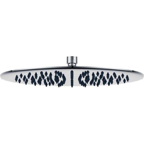 ERCOS Solo Soffione Doccia A Muro Tondo Acciaio Inox D30 cm (1/2)