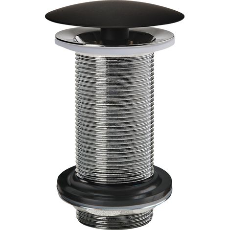 Wirquin – Bonde de lavabo laiton à écoulement libre dôme fixe 100 mm – Mécanisme à clapet – Pour installations sanitaires modernes