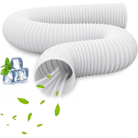 Tubo per aria condizionata 150 mm，Tubo di scarico per condizionatore d'aria mobile，Diametro esterno Ø150mm，Lunghezza 1,5 metri (1/5)