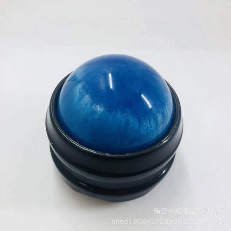 Balle de massage en résine, balle de massage manuelle, balle de massage en acier inoxydable pour les fascias, poche de glace, balle de yoga et de fitness 04360