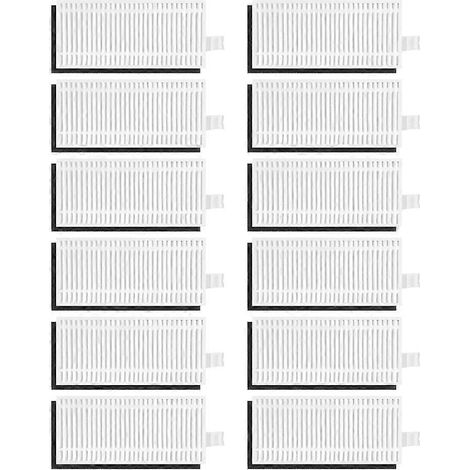 Lot de 12 filtres HEPA de rechange pour aspirateur robot Lefant M3 - Accessoires et filtres lavables (1/5)