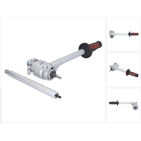 Metabo – Démultiplicateur de couple PowerX3 – Pour perceuses-visseuses sans fil – Couple tripler pour applications difficiles – Collier de serrage 43 mm