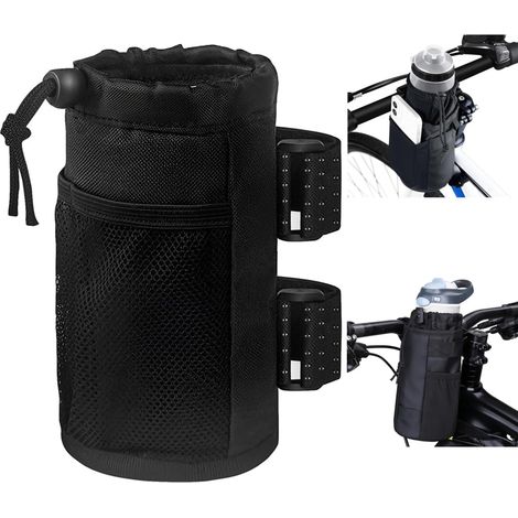 Porte-gobelet pour vélo, porte-bouteille de vélo, sans vis, sac thermique, étanche, porte-gobelet pour VTT, pliant, vélos de route, fauteuil roulant (1/5)