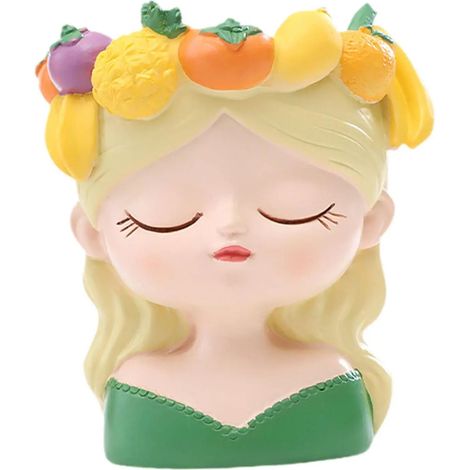 Pot de fleurs décoratif en céramique avec pompons. (1/5)