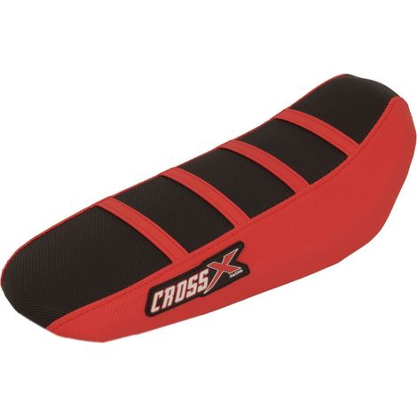 Housse de selle SURRON 2023 Avec Bande, Couleur : Noir Rouge Rouge