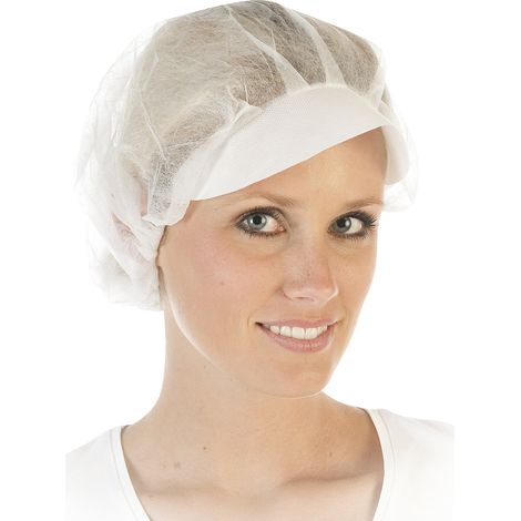 HYGONORM CLOCHE DE BÉRET AVEC ABAT-JOUR EN POLYPROPYLÈNE''LIGHT'', BLANC, 48 CM FRANZ MENSCH WL48657