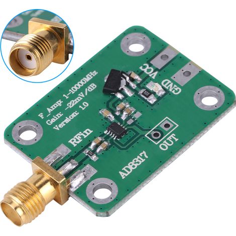 AD8317 Logarithmischer HF-Detektor, Wattmeter 1 MHz - 10.000 MHz (1/5)