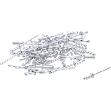 Assortiment de Rivets Pop D.3,2 mm - 50 pcs - Acier, Résistants et Pratiques - D-Work (1/5)
