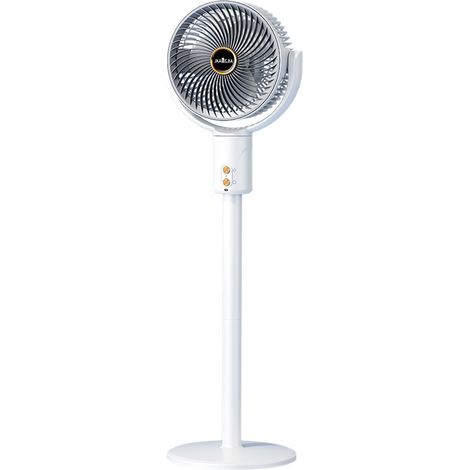Ventilateur USB sur Pied - Rechargeable, Oscillant, Silencieux, Grande Autonomie - Alovez