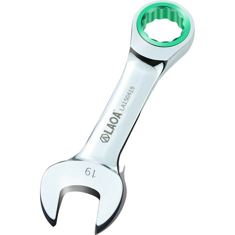 DOLASO Kurzer Ratschenschlüssel, verstellbarer Mini-Schraubenschlüssel CR-V 5,5–9 mm, Schraubenschlüssel für Auto-Auto-Ersatzteile, DIY-Handwerkzeuge