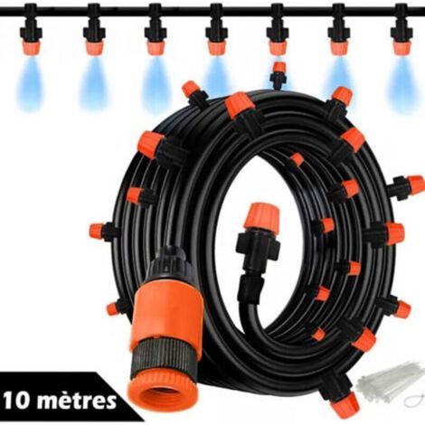 Kit Arroseur Multijet 10 m Humidificateur Irrigation Jardin Serre Patio Terrasse