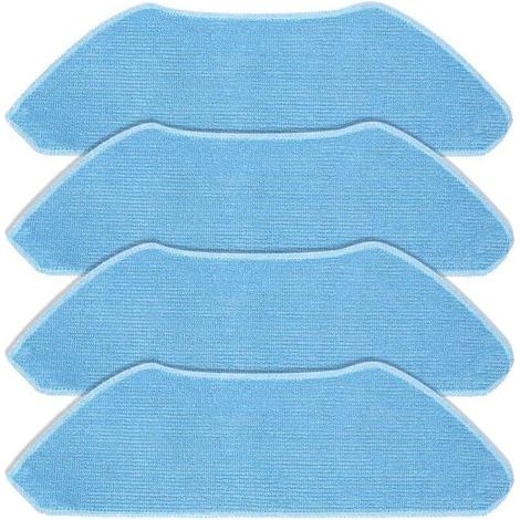 Reinigungstuch-Zubehör für Lefant M1 / M2 / M2 Pro / M2S / M2S Pro Ersatz-Saugroboter, weiche Mikrofaser-Mopps - 4 Stück (1/4)