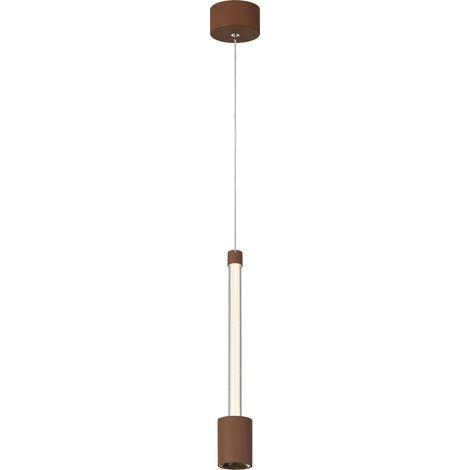 Suspension, Suspension LED design FUGAZ, Élancée et moderne Marron en Metal, MANTRA (1/3)