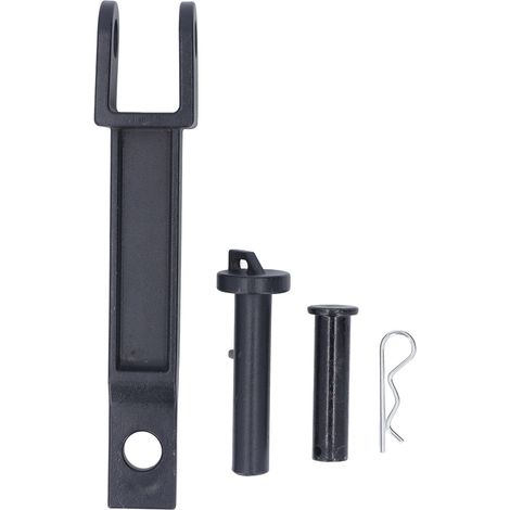 A20 6014 Crochet de remorquage simple professionnel en acier haute résistance, kit de crochet de remorquage avec goupille de traction pour camions Peterbilt et Kenworth (1/5)