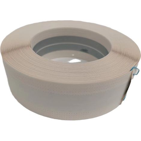 Profilo angolare di protezione in metallo bianco, 5 cm x 300 cm, 1 pezzo. Profilo angolare di protezione in acciaio zincato per montaggio a parete. (1/5)